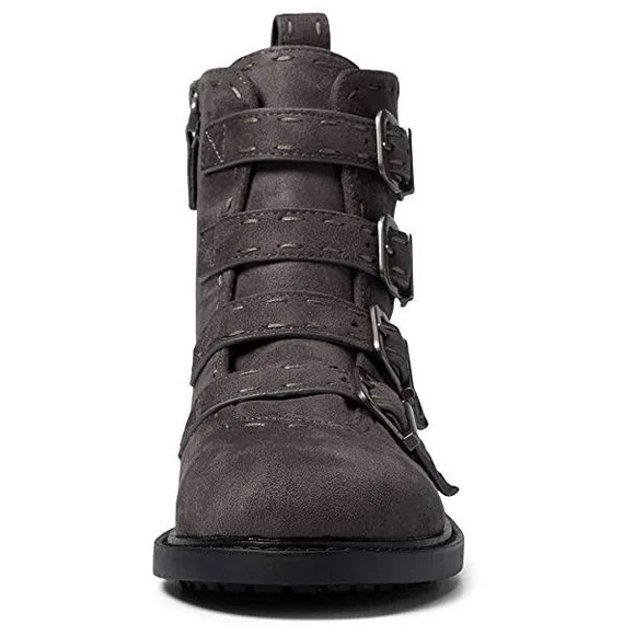 NWOT Aerosoles Arezzo Bootie women’s size 5.5. Color Grey Faux Suede - Picture 9 of 15